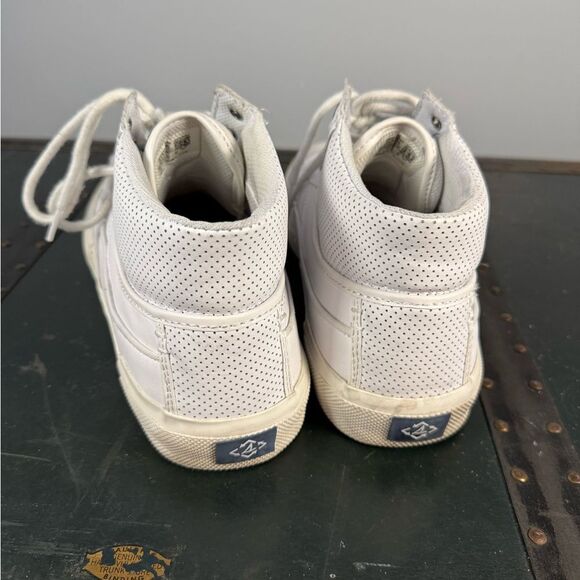 Sperry Top-Sider STS24694  Soletide Mid Seacycled Mens Sneakers White Size 12 M - Picture 2 of 7